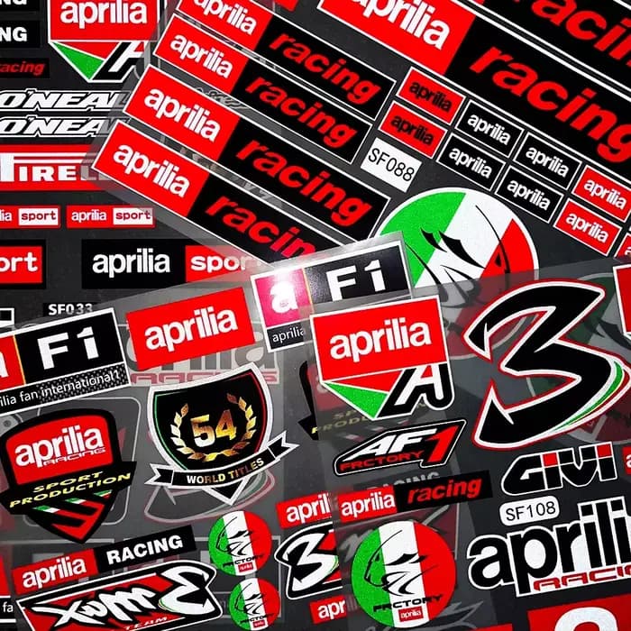 Autocollants de décoration de carrosserie de moto de Motocross