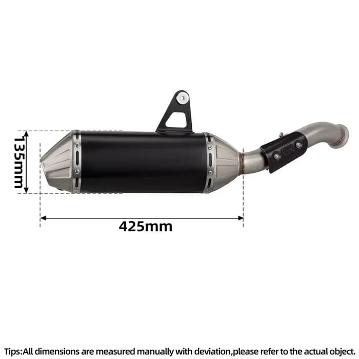 Silencieux d'échappement 800MT pour CFMOTO 800 MT Explore Ibex 800 Touring/E 790ADV 890ADV SMT890 790/890 Adventure/SMT Moto Slip-on