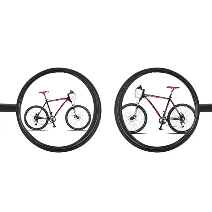 Miroir rond de sécurité pour vélo de route et VTT, équipement d'équitation