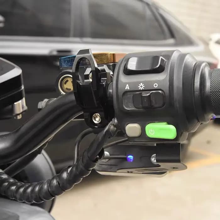 Crochet de support de casque de moto