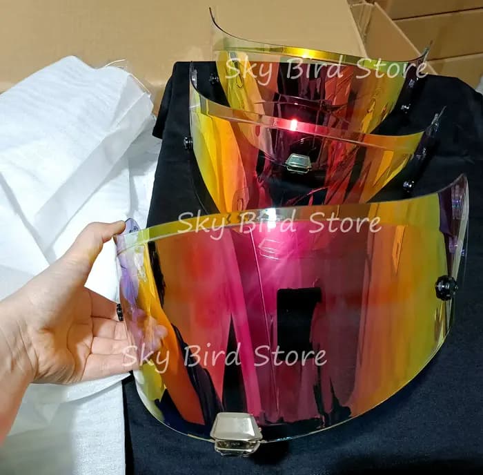 Visière photochromique pour casque de Moto
