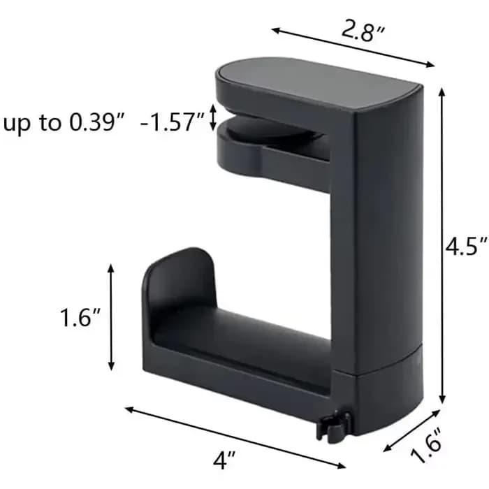 360 ° Support de casque rotatif