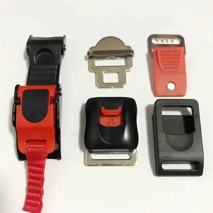 Boucles de casque de moto en ABS