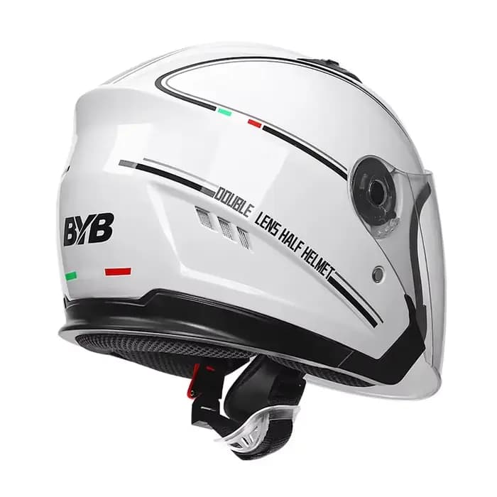 Casque ouvert rétro, demi-casque