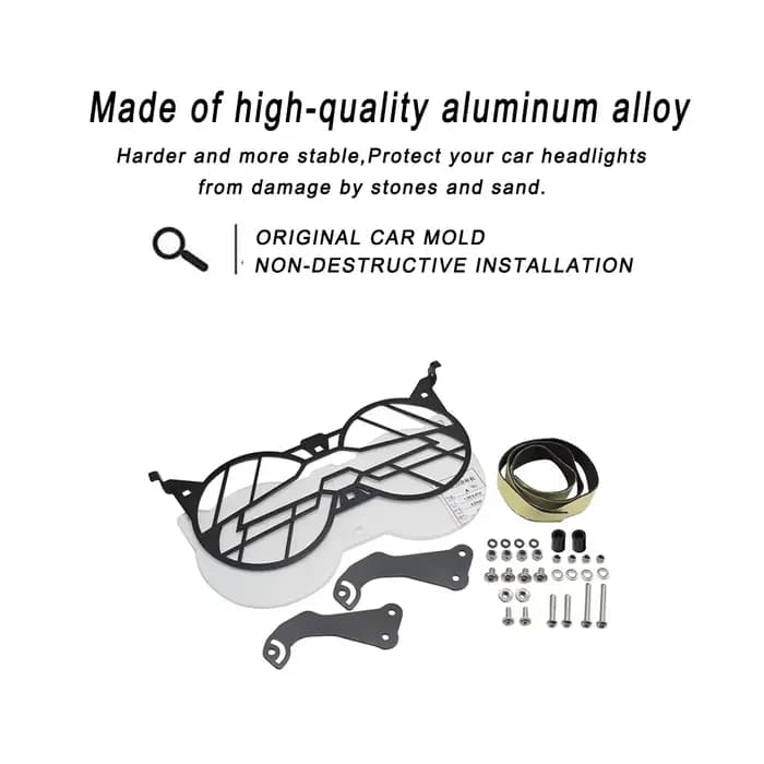 Kit de protection de phare de moto