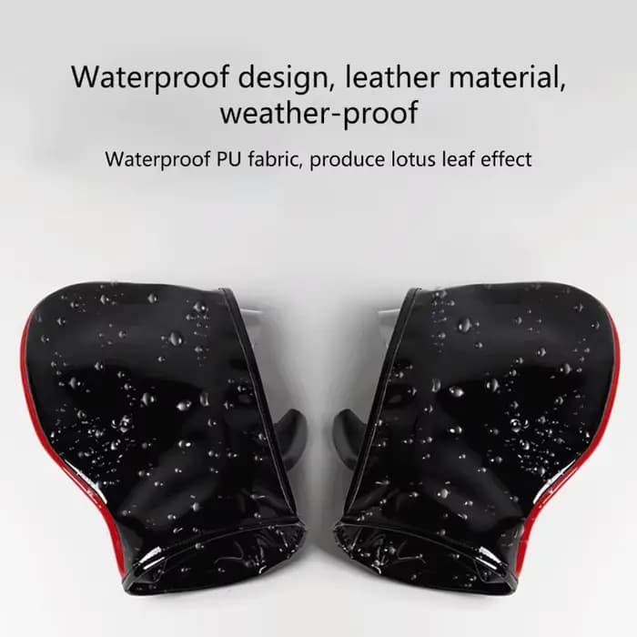 Hurcycles-Gants de guidon imperméables pour temps froid