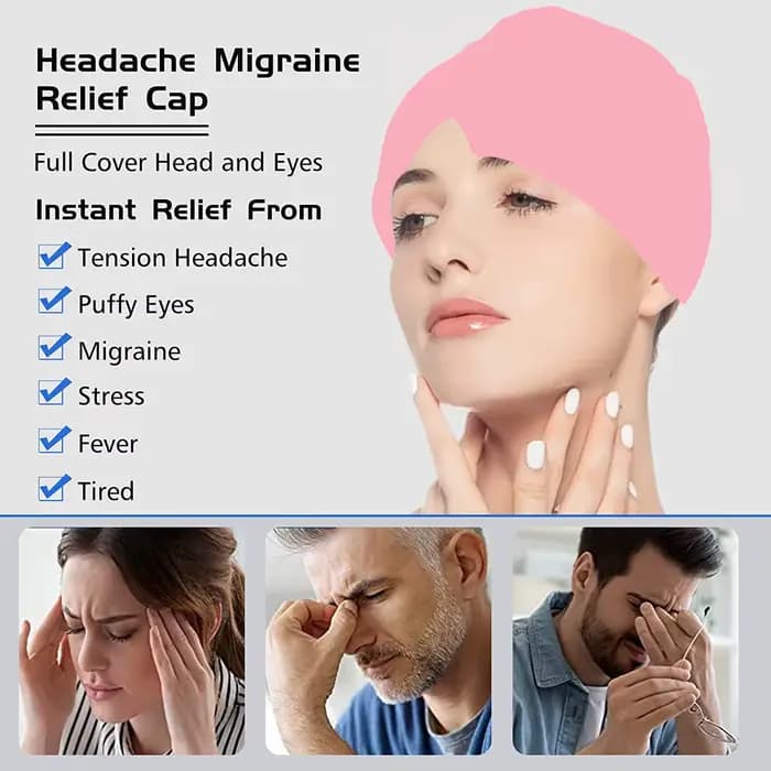 Casquette de glace en Gel pour Migraine