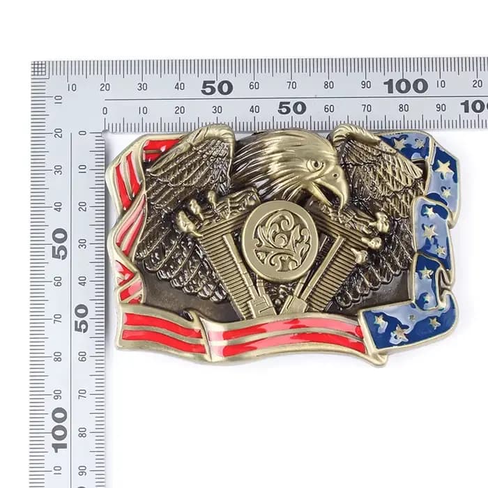 Haliaeeus – boucle de ceinture en forme d'aigle, Style Vintage