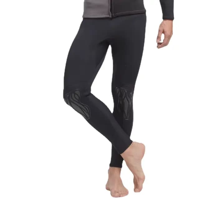Vestes ou pantalons de combinaison de plongée 5mm pour hommes, veste en néoprène pour la plongée, vêtements de kitesurf, fermeture éclair sur le devant
