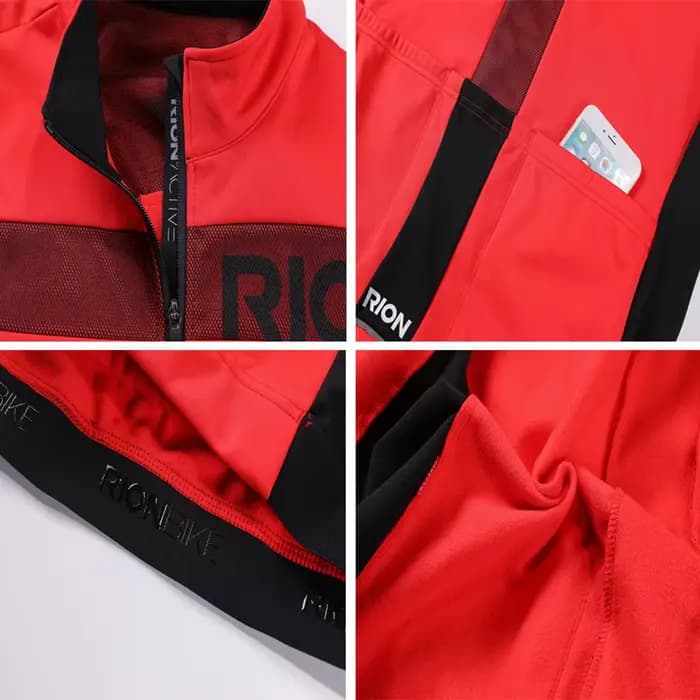 RION – veste de cyclisme thermique pour homme