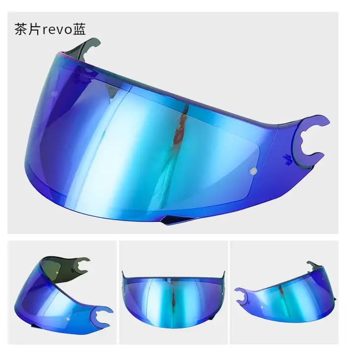 Visière de casque de moto pour Shark Skwal D-Skwal 2 Spartan Carbon