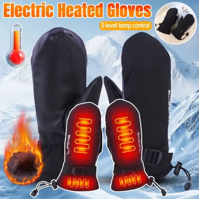 Gants chauffants électriques 3 vitesses température