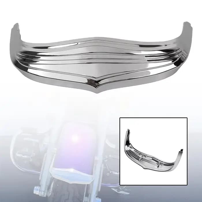 Garniture de pointe de garde-boue avant de moto pour Softail Deluxe FLSTN-ensemble d'accessoires