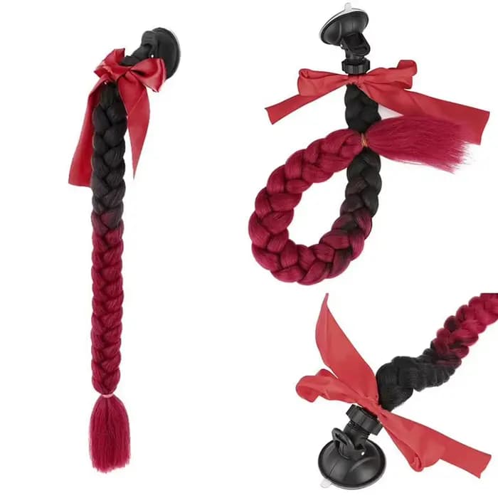 Tresses Synthétiques Créatives pour Casque