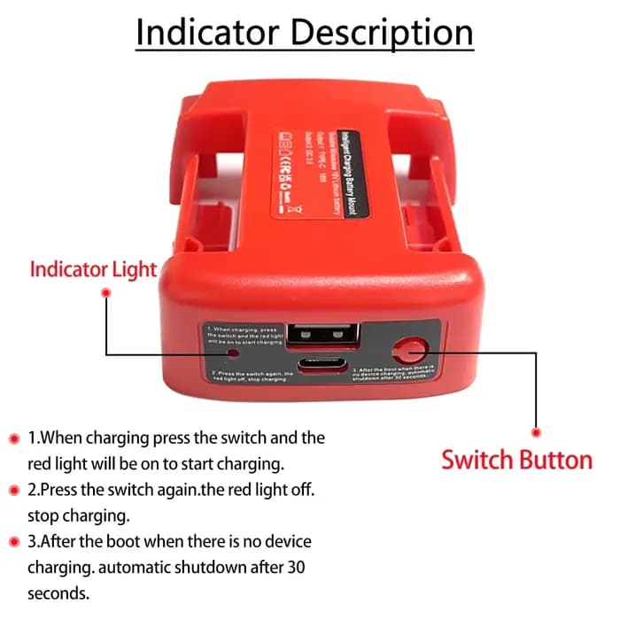 Adaptateur de batterie