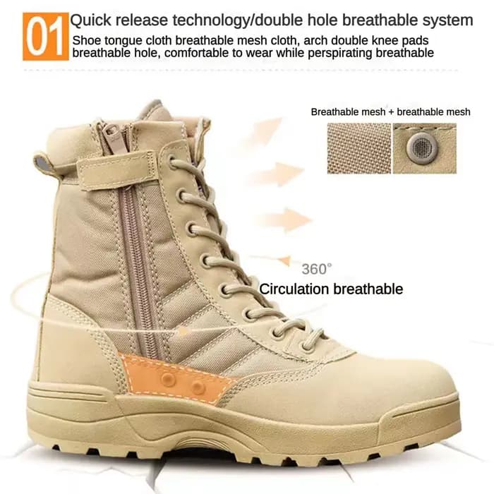Bottes tactiques haute performance pour hommes