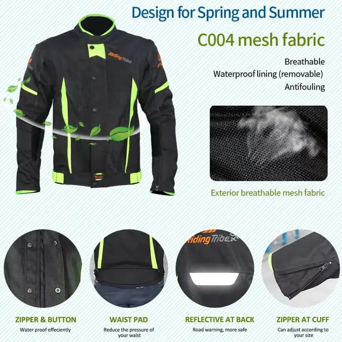 Veste de moto de Style d'été