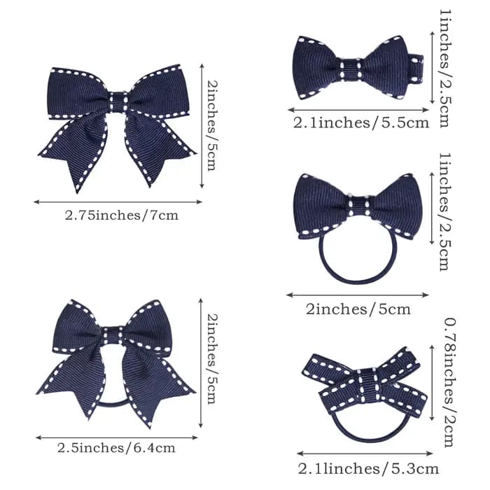 Ensemble d'accessoires pour cheveux pour filles, 10 pièces, jolies barrettes, pinces à cheveux, attaches pour cheveux, décorations pour la tête pour enfants, mode quotidienne et scolaire