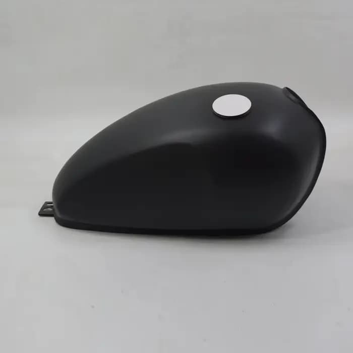 Réservoir de moto-12 litres-noir mat pour pièces d'origine de moto MUTT MPT-0345