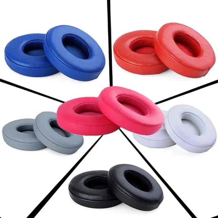 1 paire de coussinets d'oreille en mousse Ultra-doux, oreillettes de remplacement en éponge pour Beats Solo 3 2, oreillettes sans fil Bluetooth