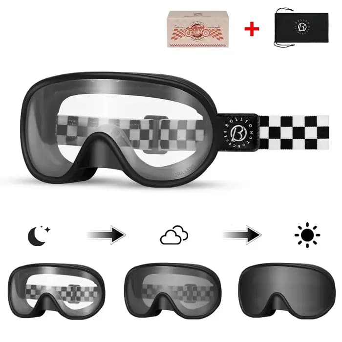 Lunettes de moto photochromiques