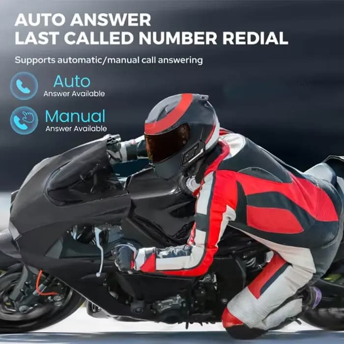 Interphone Bluetooth pour casque de moto