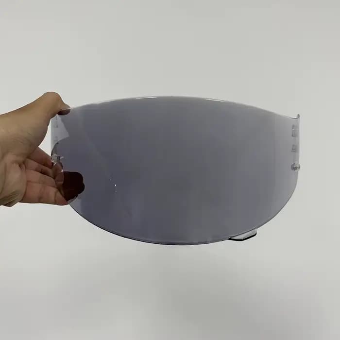 Visière photochromique pour casque de moto