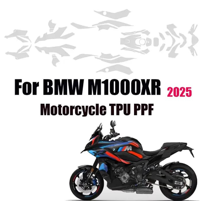 PPF 2025 pour BMW M1000XR moto Film de Protection de peinture TPU