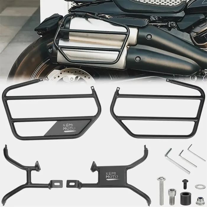Kit de support de sacoches de dégager de moto