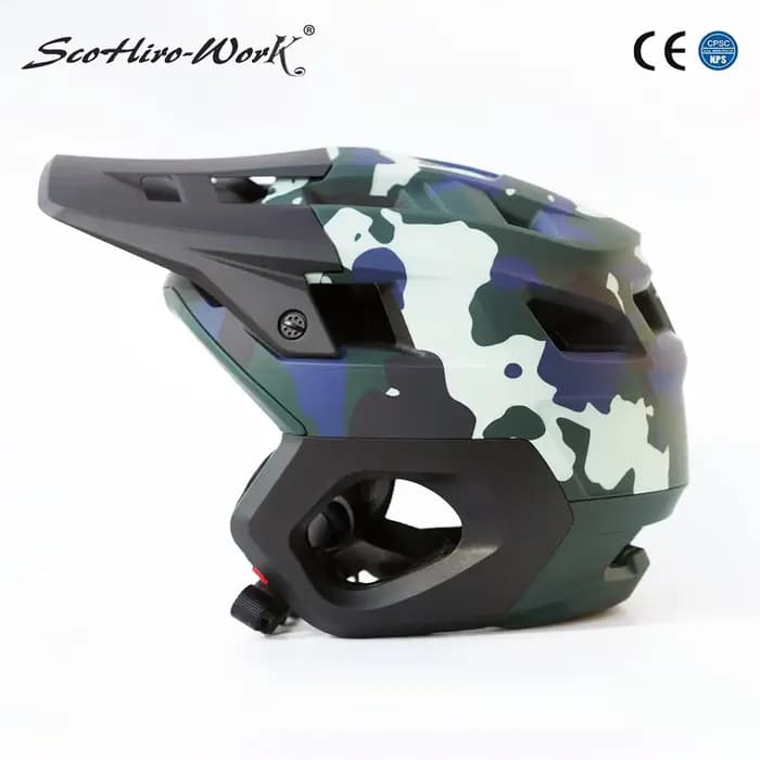 Nouveau casque de vélo 3/4 vtt demi-visage
