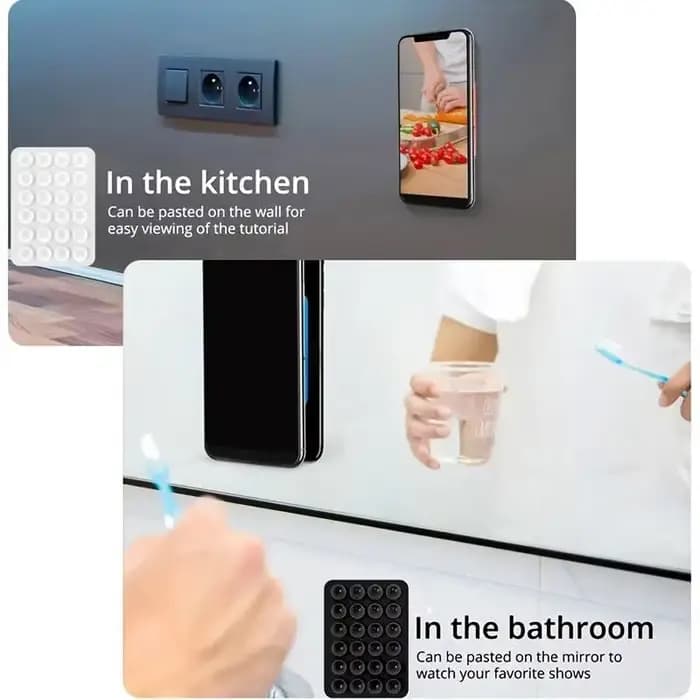 Support de téléphone à ventouse en silicone