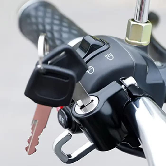Serrure antivol pour casque