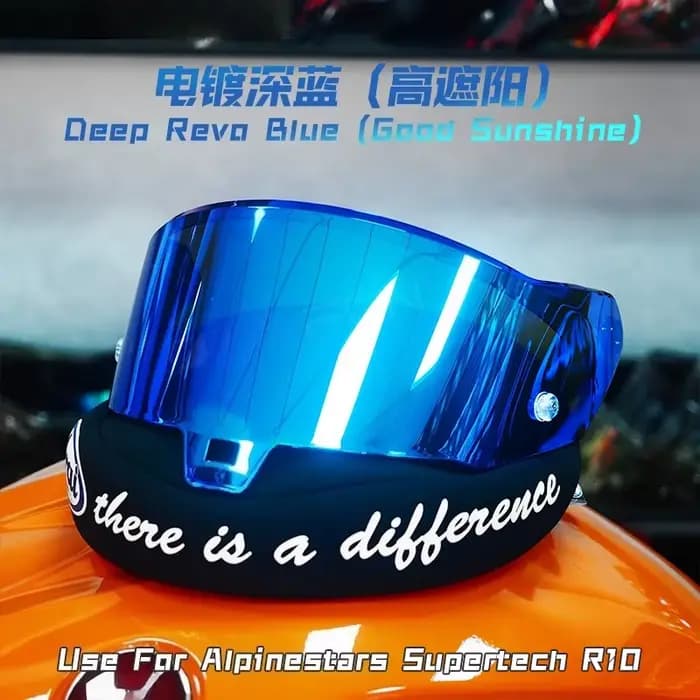 Lentille de visière PC Anti-UV pour casque de moto