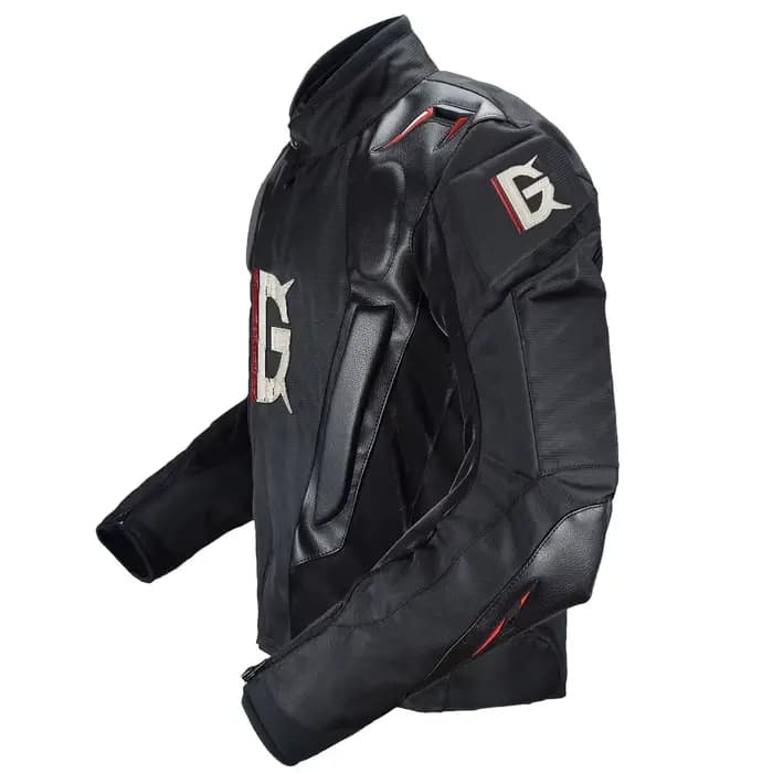 Veste de Moto en cuir Oxford