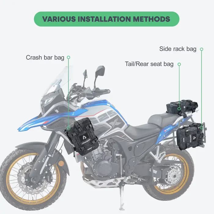 Sac de protection pour moto
