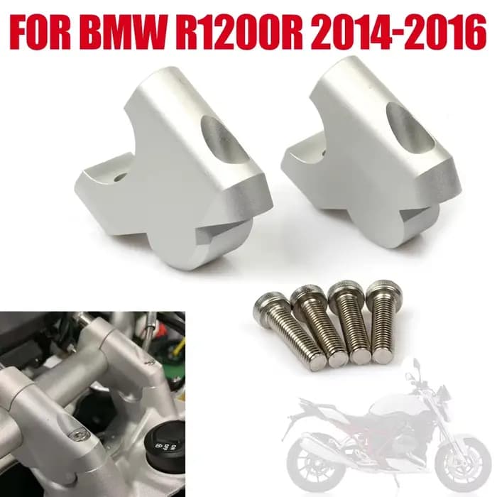 Pour BMW R1200R R 1200 R 2014-2016rehausseurs Guidon Moto Support