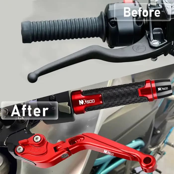 2024 nx 500 accessoires de moto pour Honda NX500 NX 500 2023-2025 leviers d'embrayage de frein guidon poignée barre poignées extrémités