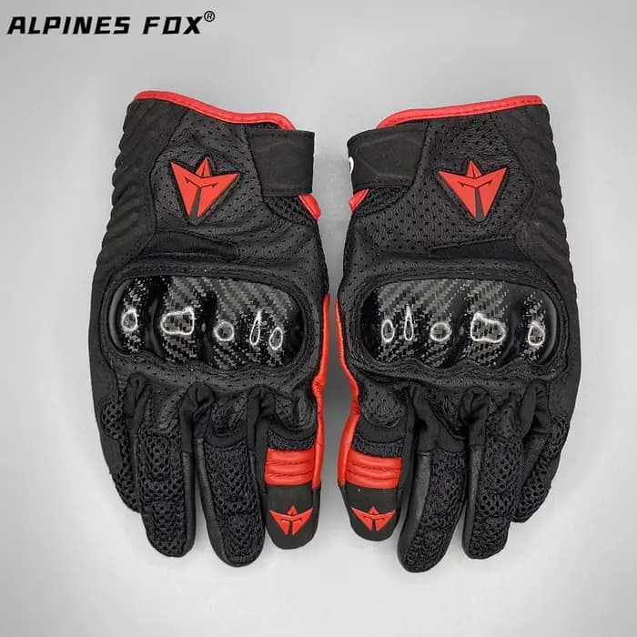 Gants de moto d'été en cuir respirant pour Motocross