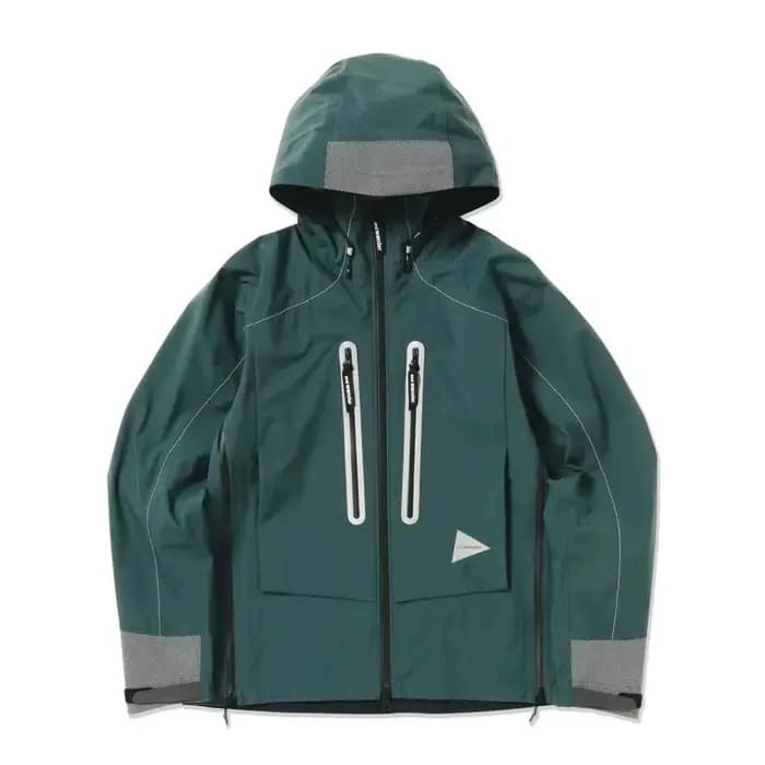 Veste softshell imperméable réfléchissante à capuche avec coutures entièrement thermosoudées AW Pertex Outdoor