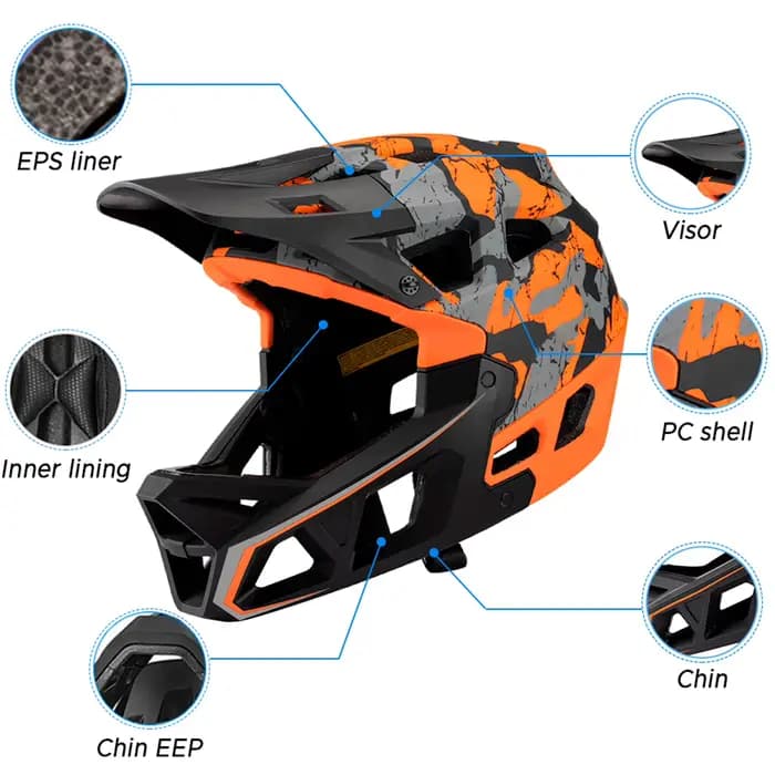 Casque de VTT intégral