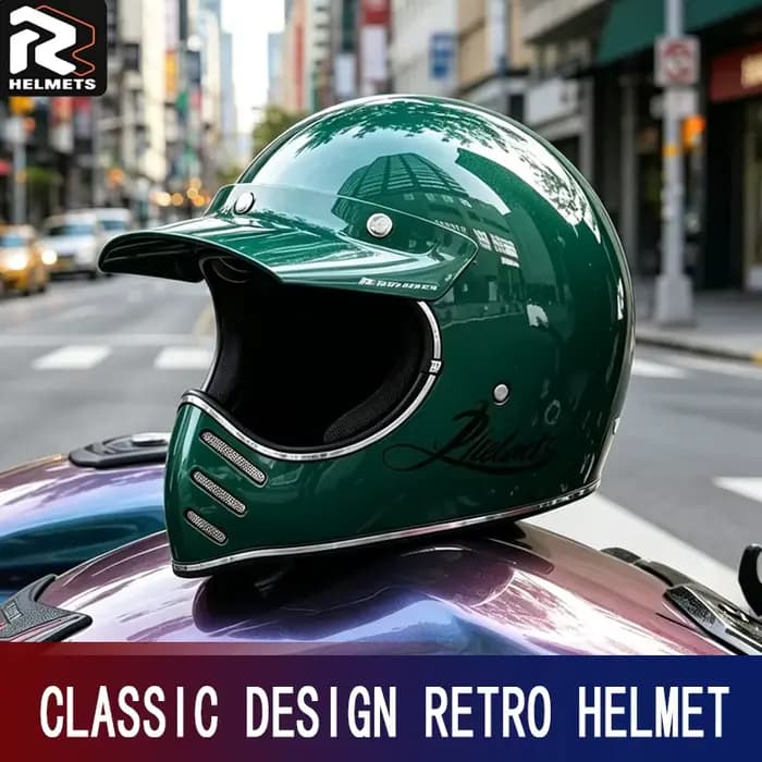 Casque de moto, casque cross-country