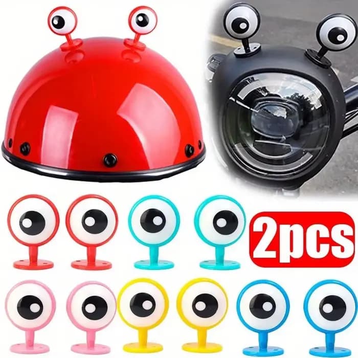 Accessoires décoratifs en pâte pour casque de moto
