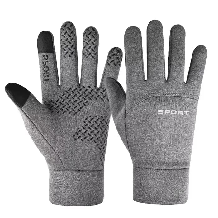 Gants de football imperméables thermiques à adhérence renforcée pour le cyclisme en extérieur, le vélo, le sport et les activités de plein air, guantes moto
