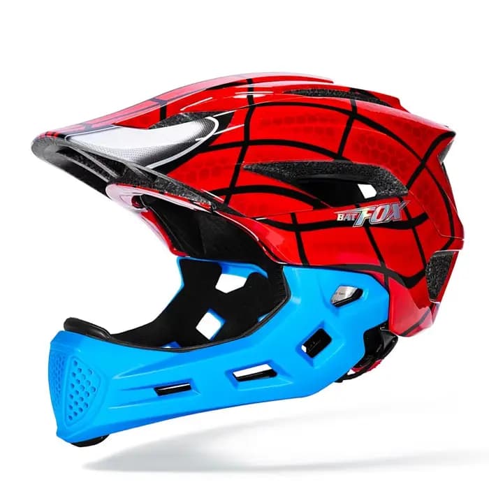 BATFOX vtt casque intégral vélo pour enfants détachable Casco vtt