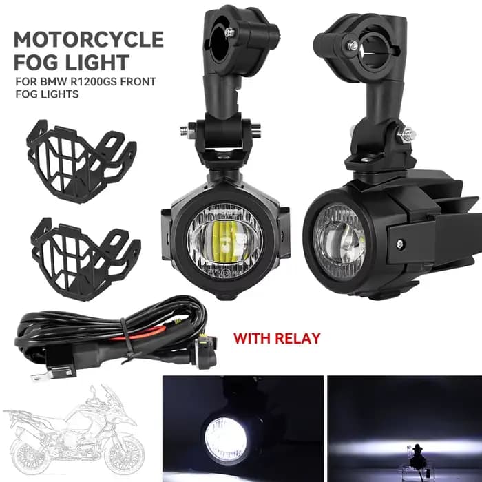 Feux antibrouillard pour motos