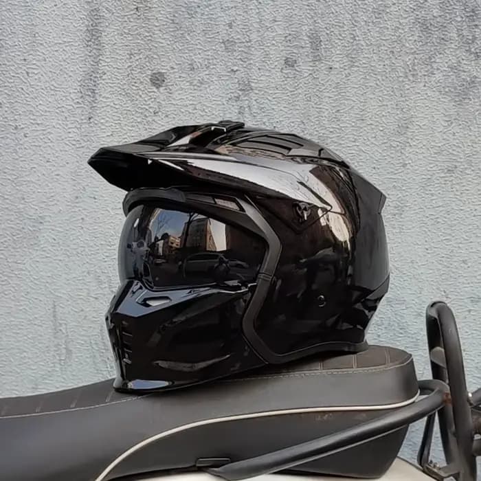 Nouveau Casque de Moto Vintage