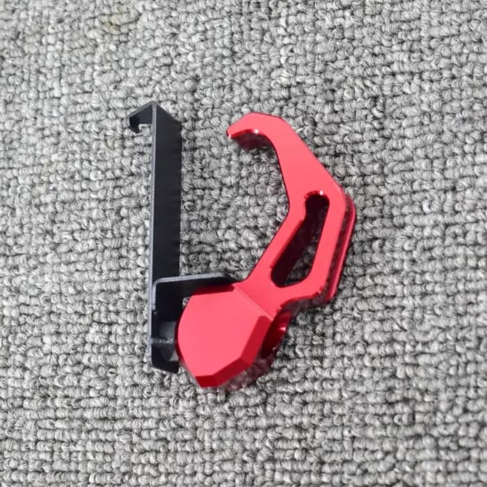 Crochets de tête en aluminium pour casque