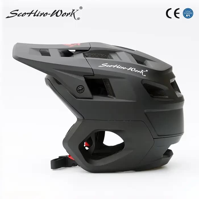 Nouveau casque de vélo 3/4 vtt demi-visage