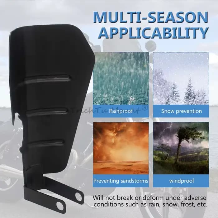 Accessoire de moto, protection des mains