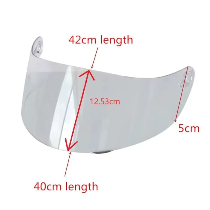 Visière de casque pour AGV K5 K3 SV